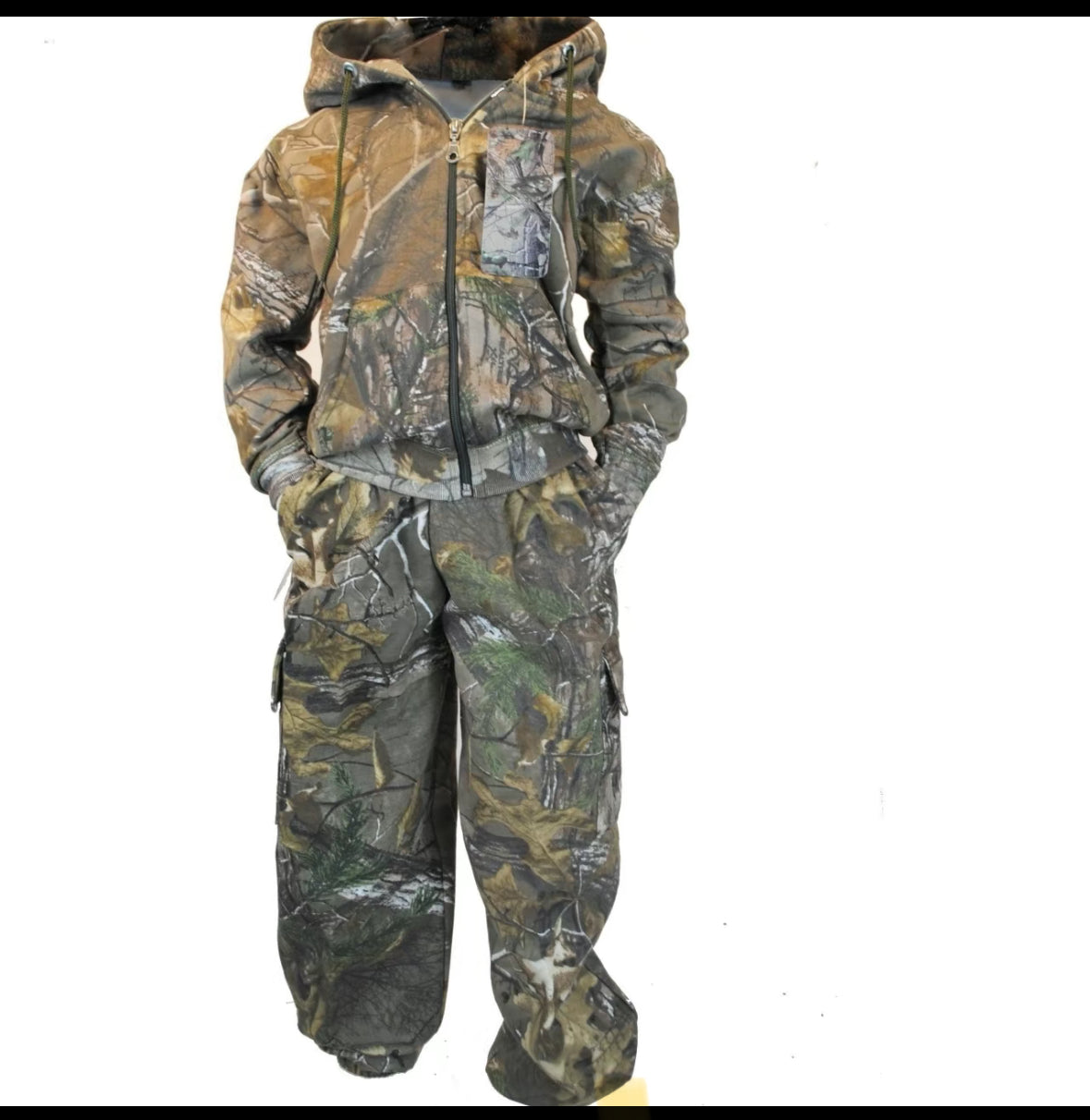 Camouflage tracksuit