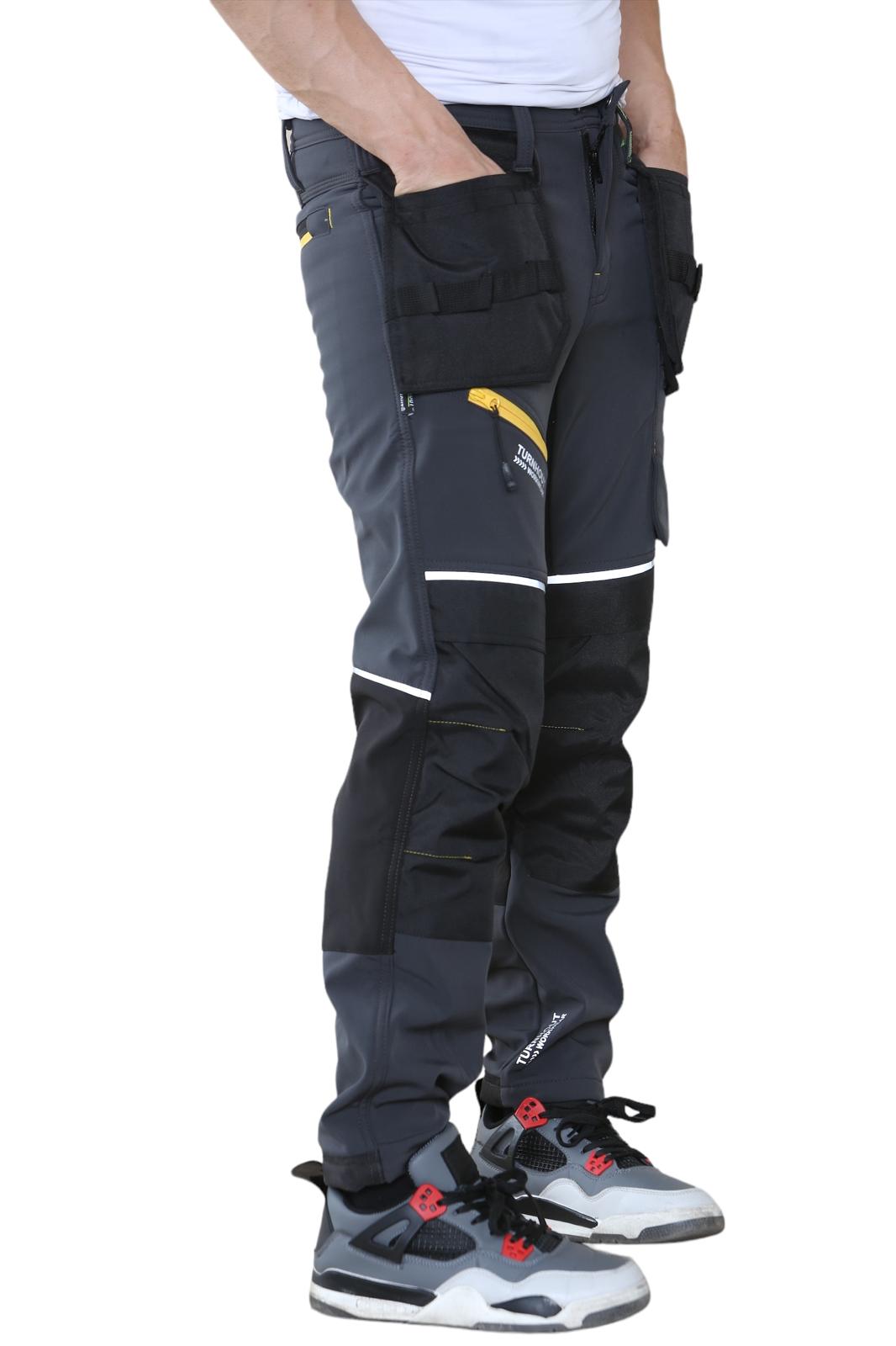 Soft shell waterproof trousers