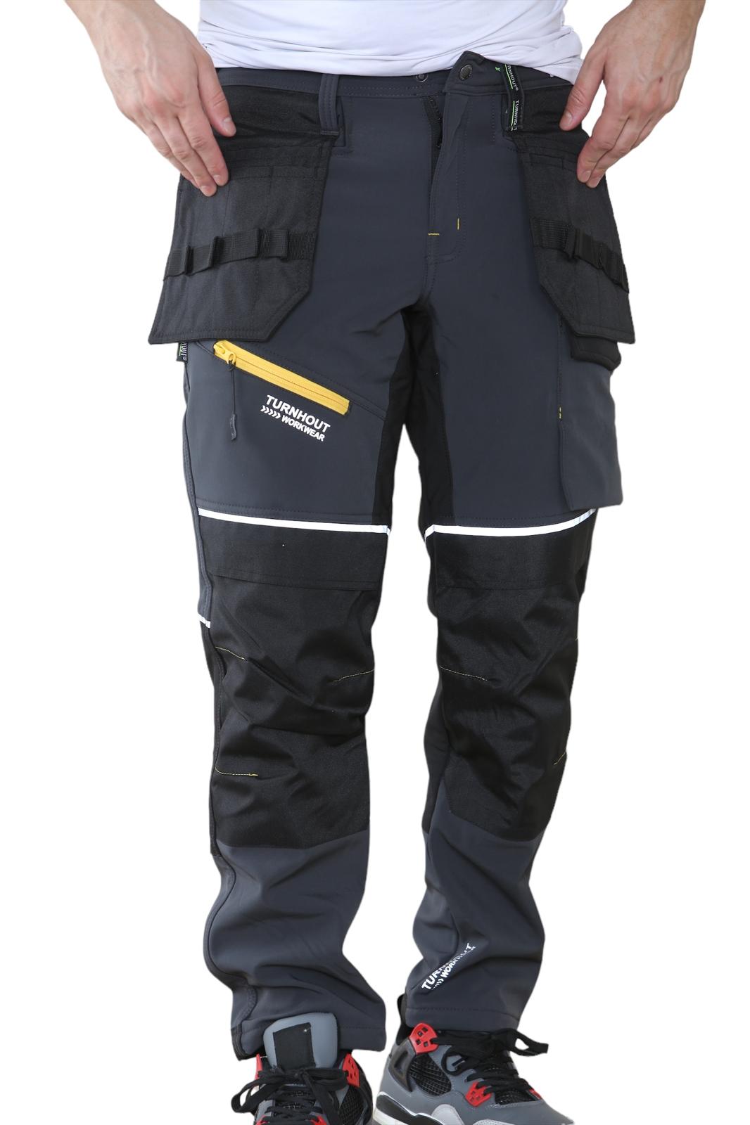 Soft shell waterproof trousers