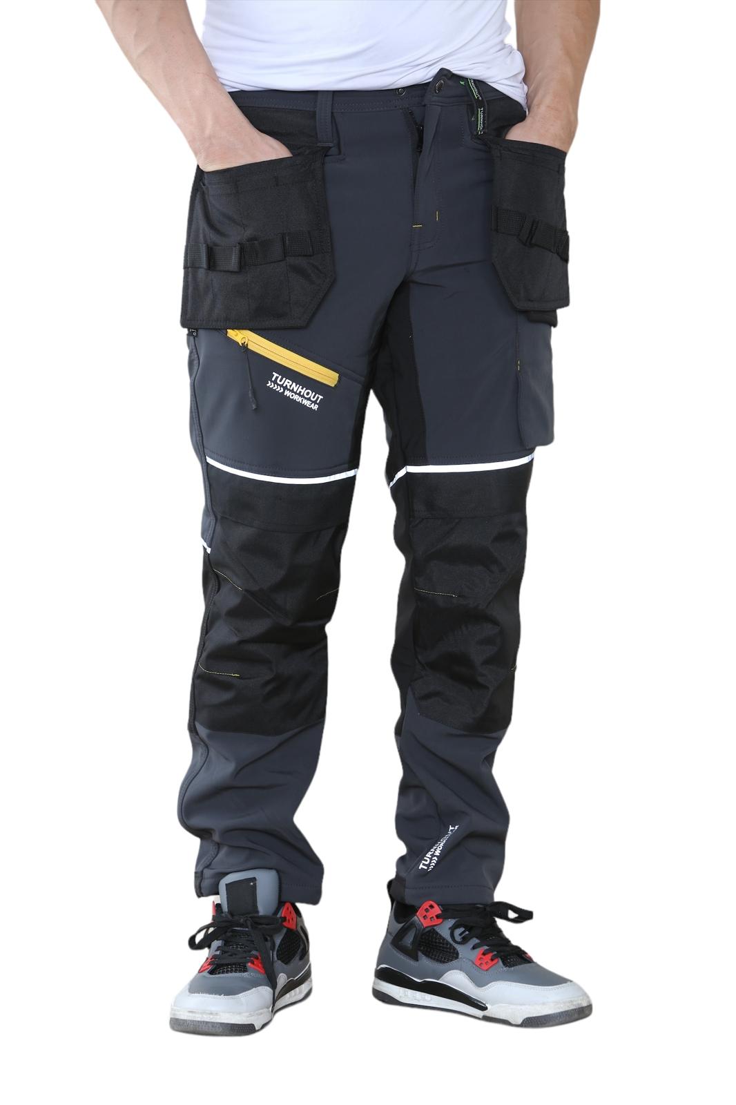 Soft shell waterproof trousers