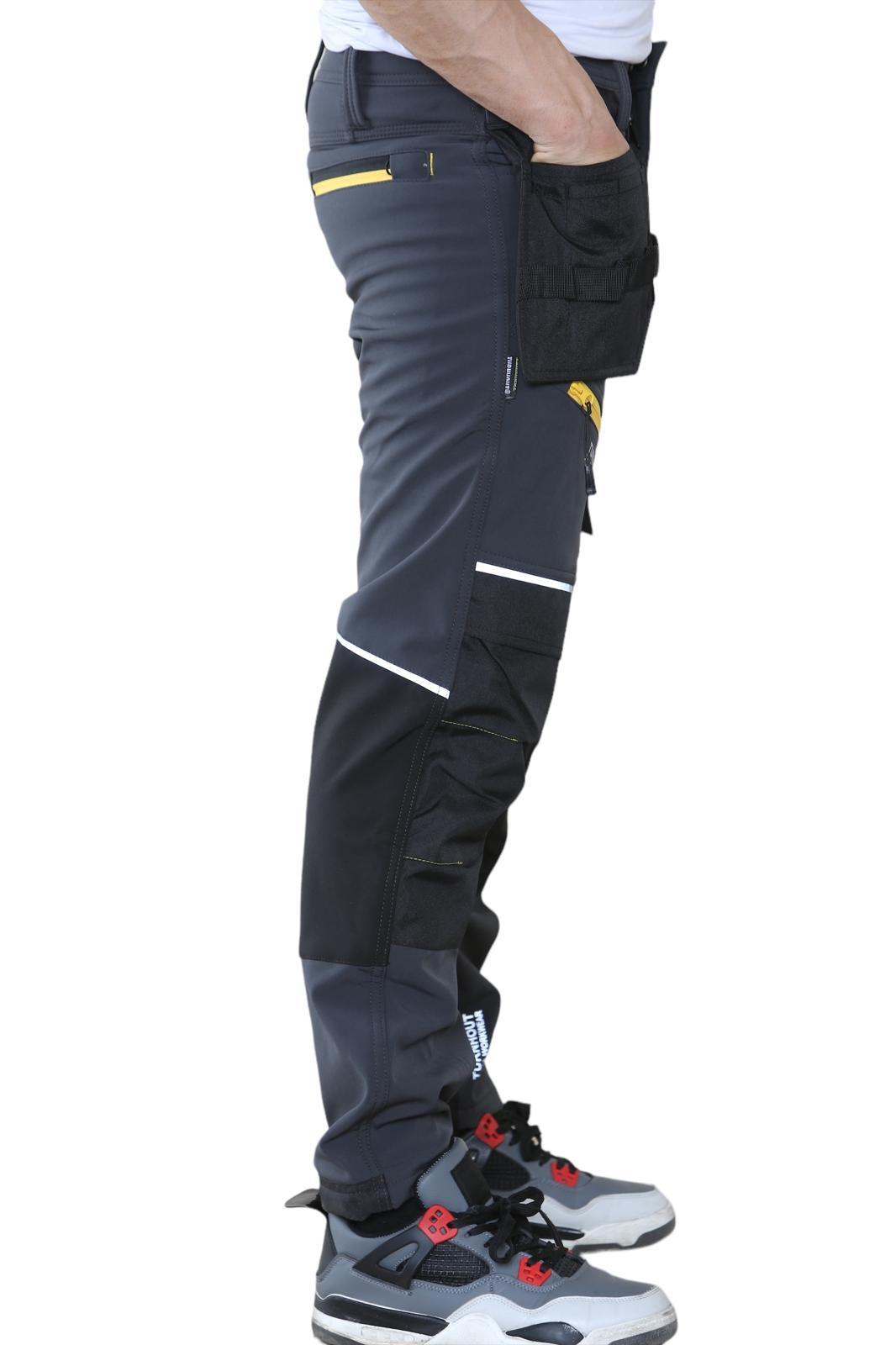 Soft shell waterproof trousers