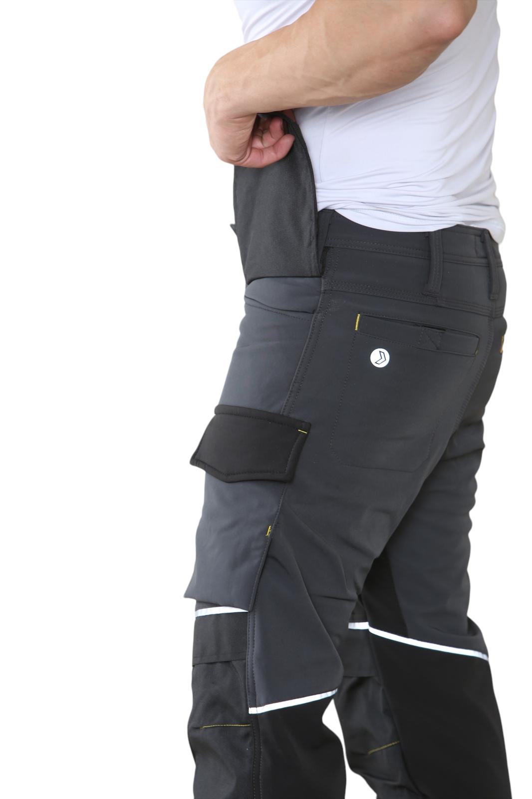 Soft shell waterproof trousers