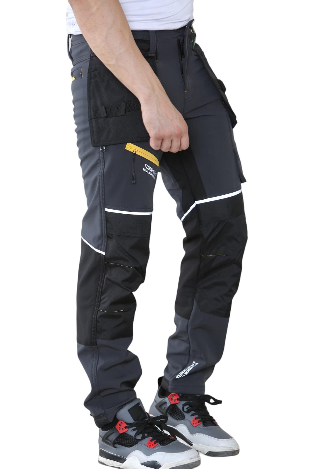 Soft shell waterproof trousers