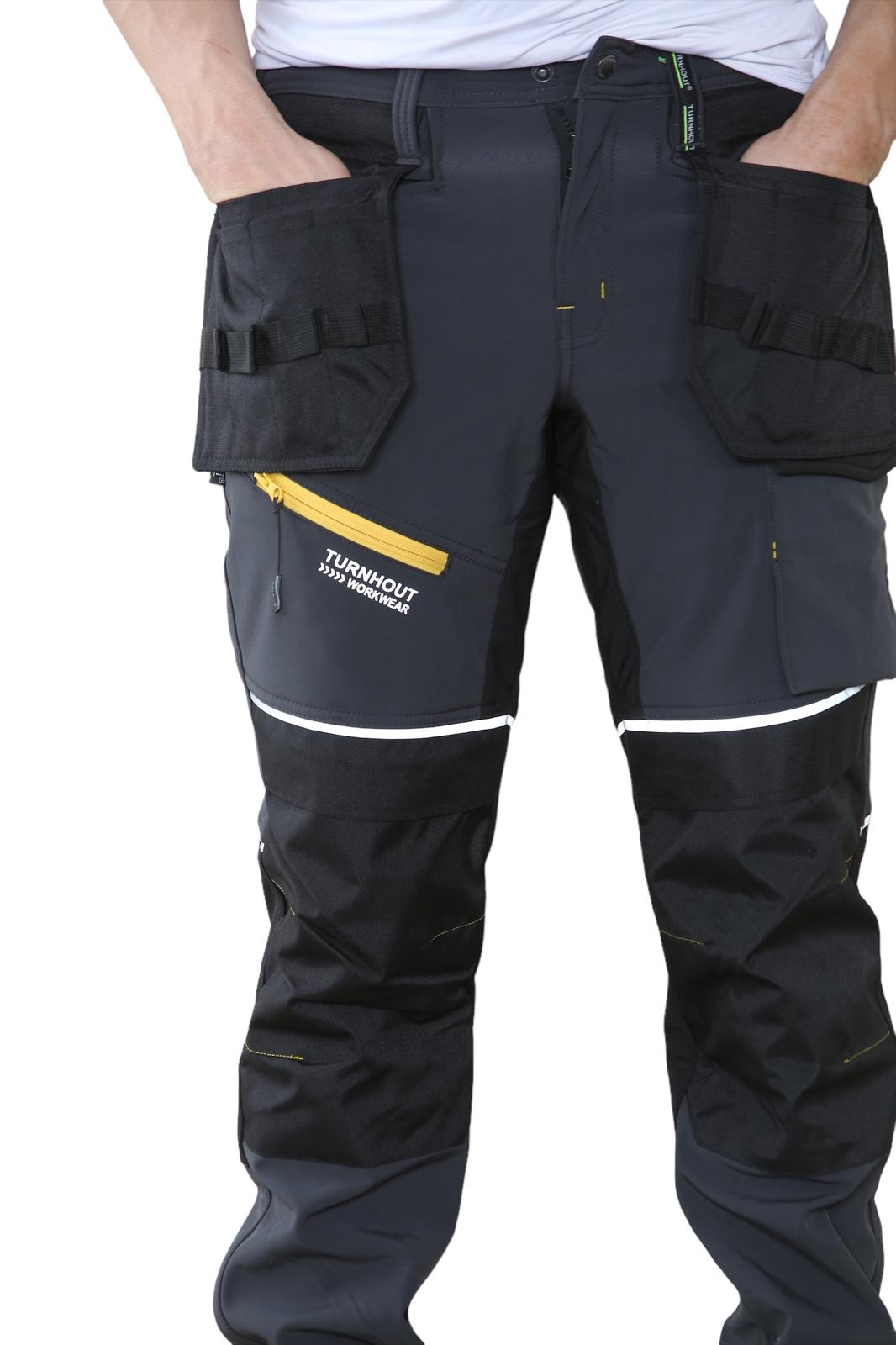 Soft shell waterproof trousers