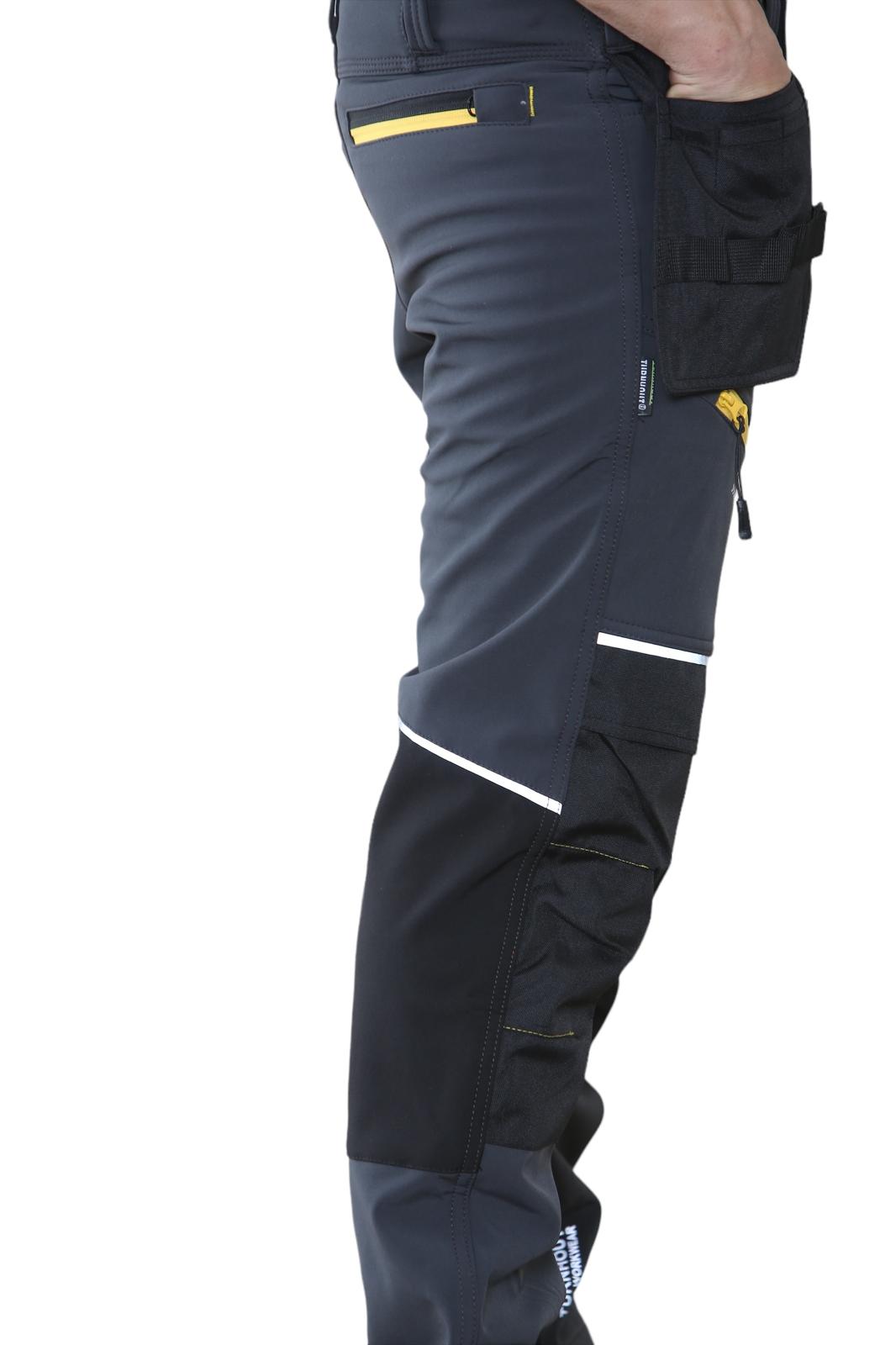 Soft shell waterproof trousers