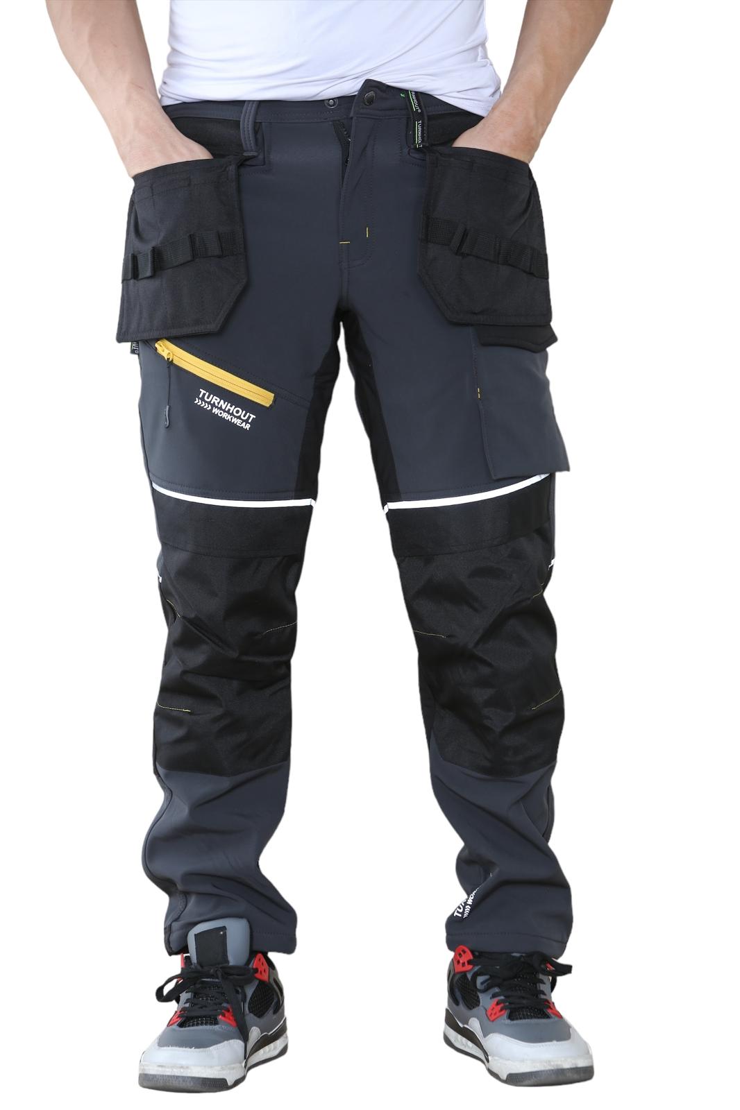 Soft shell waterproof trousers