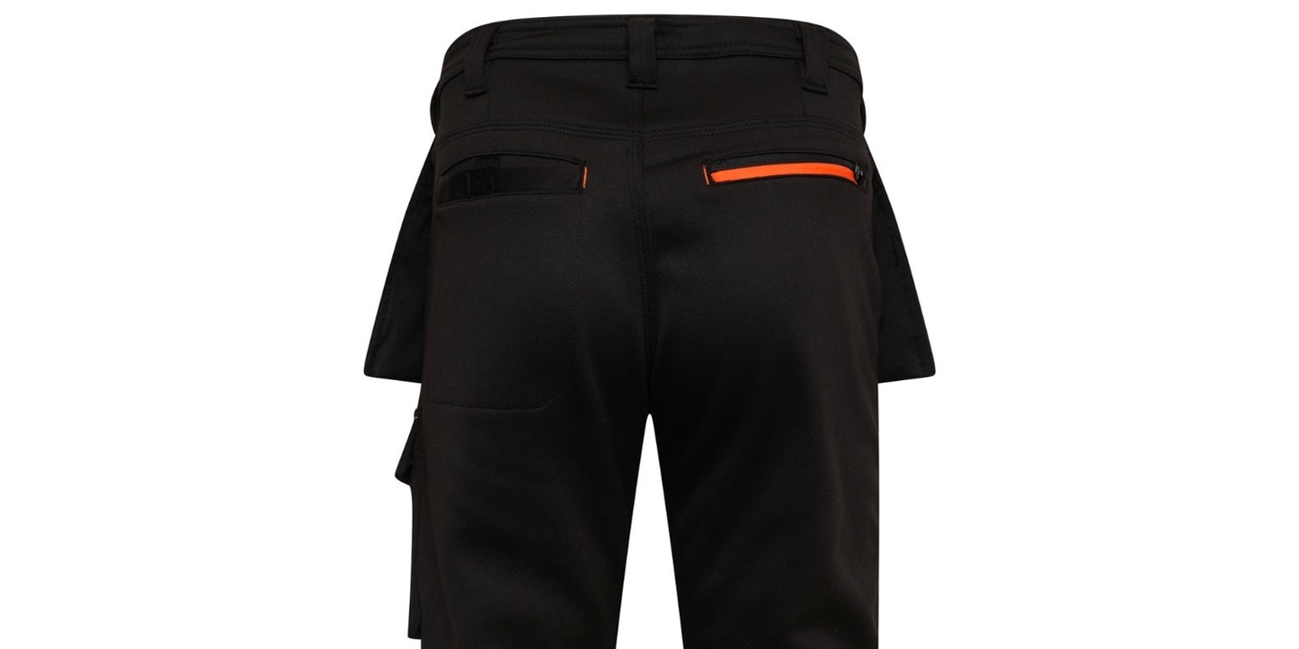 Elasticated Work shorts with holster pockets